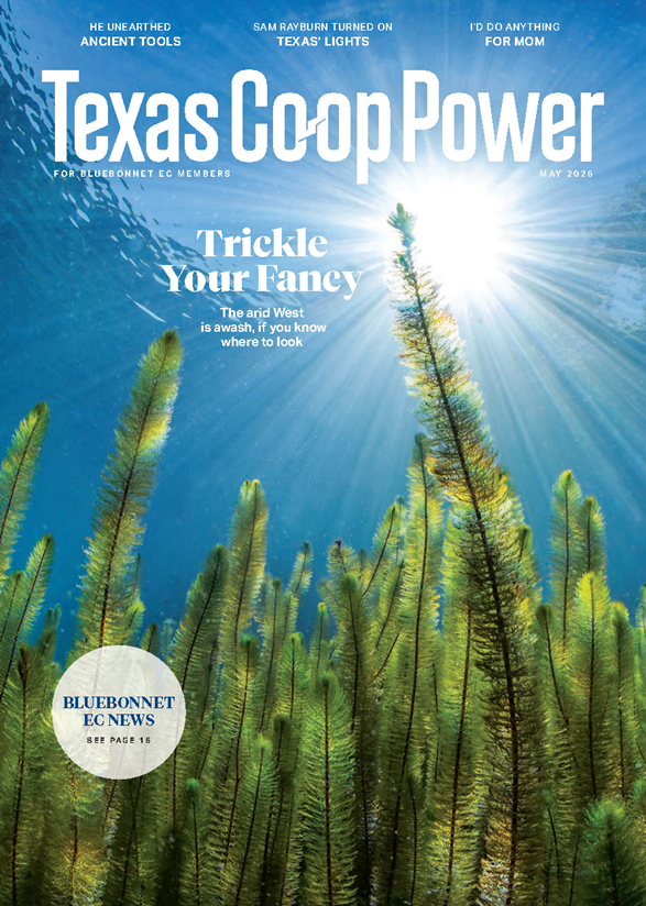 May 2026 cover of Texas Co-op Power magazine