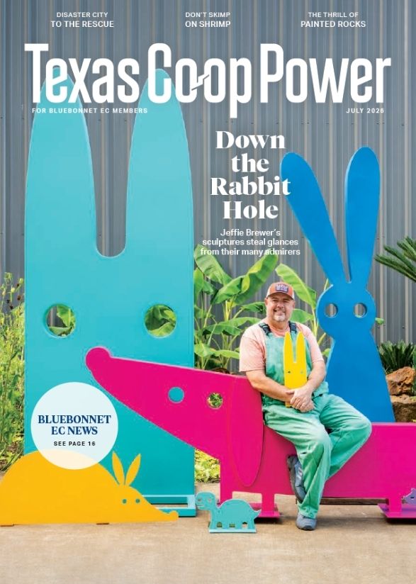 July 2026 cover of Texas Co-op Power magazine