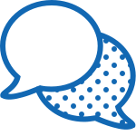 Chat box icons