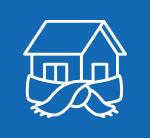 Icy cozy home icon