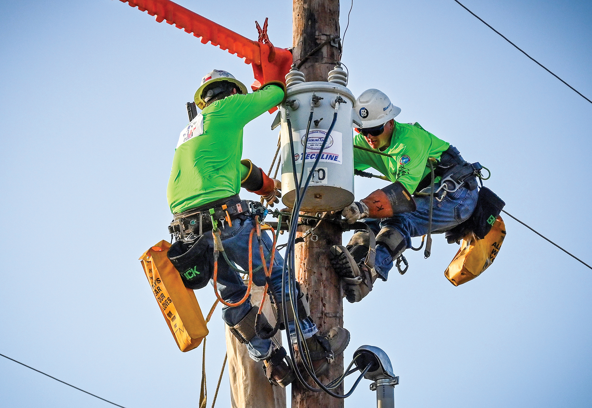 Lineman;s Rodeo competition