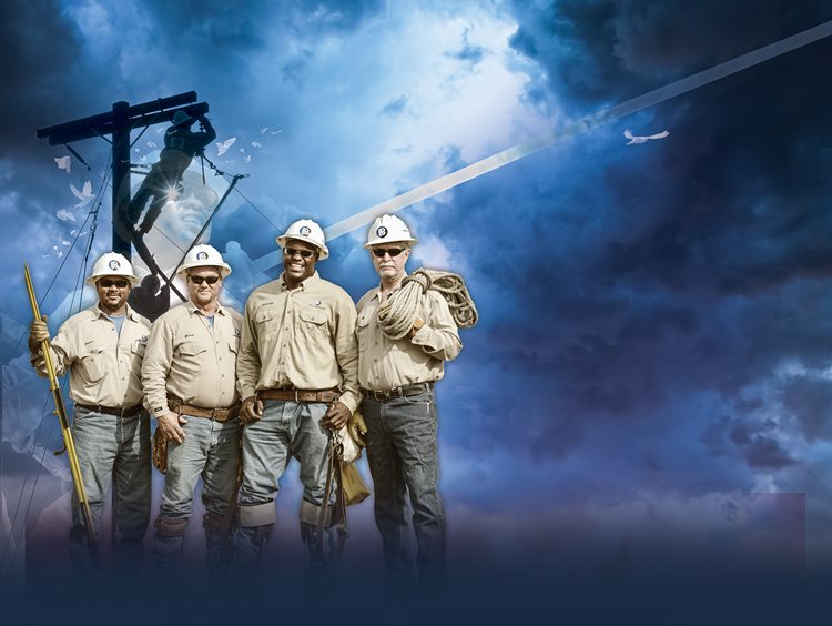 With decades of experience, Bluebonnet’s senior linemen — James Jordan (alternate), Gary Barabas, Kenny Roland and Jeff Hohlt — achieved a competitive feat that earned them the title of best in Texas. Their paths to life on the lines, and the heartbreaking events before and after their championship win, give new meaning to a line worker’s creed: One for all and all for one.