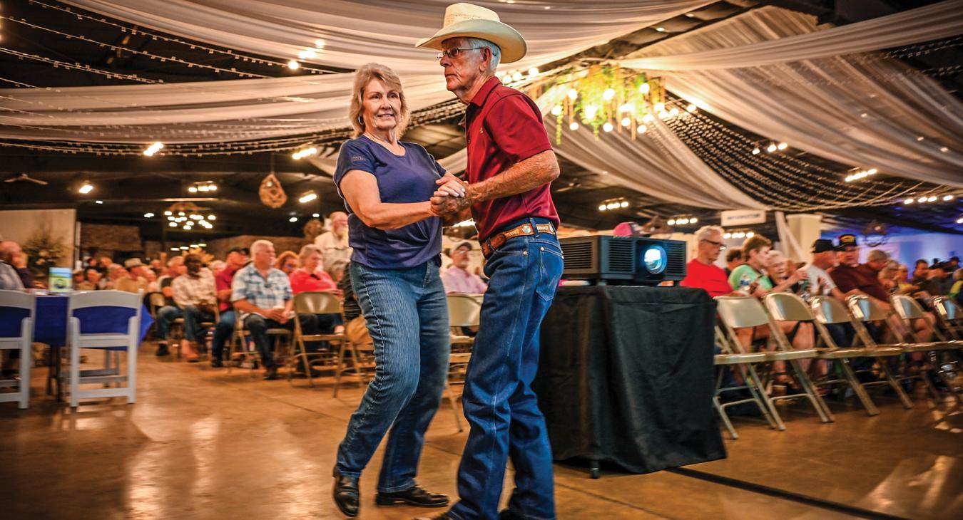 Dancing at 2024 annual meeting