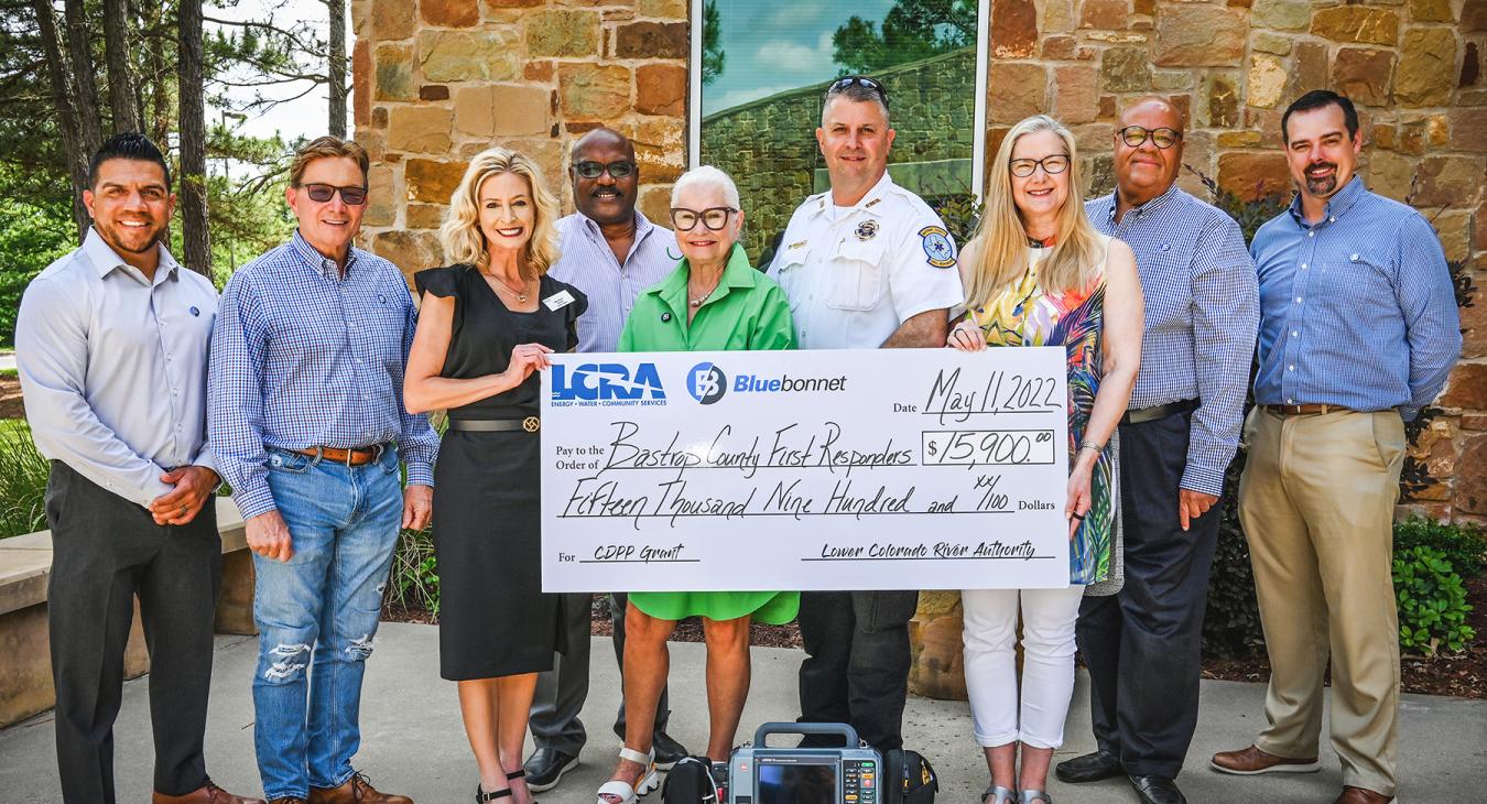 $15,900 grant to Bastrop County First Responders